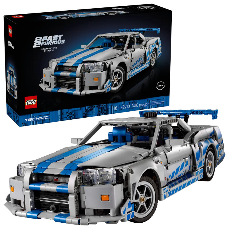 Lego 42210 Voiture Nissan Skyline GT-R Fast and  Furious