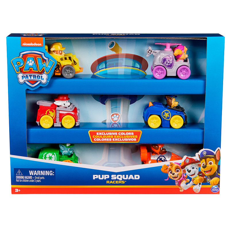 Patpatrouille Pack 6 vehicules