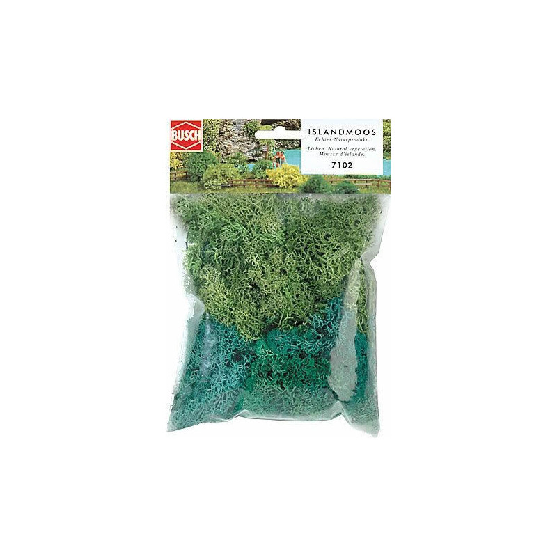 Busch maquette ho 1 87 Mousse verte