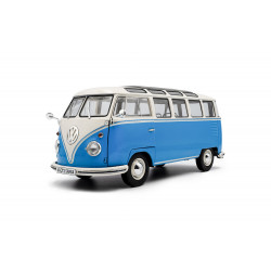 Solido 1 18 Vw T1 Samba Bus 1962 bleu