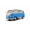 Solido 1 18 Vw T1 Samba Bus 1962 bleu