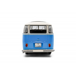 Solido 1 18 Vw T1 Samba Bus 1962 bleu