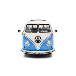 Solido 1 18 Vw T1 Samba Bus 1962 bleu