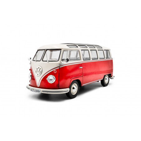 Solido 1 18 Vw T1 Samba Bus 1962 rouge