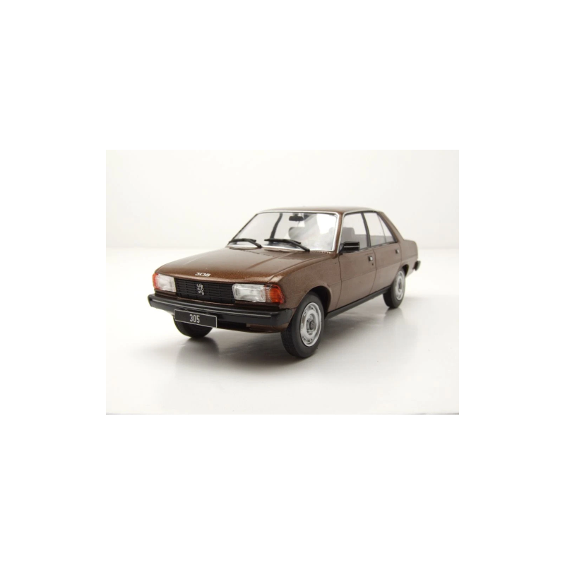Whitebox 1 24 Peugeot 305 marron 1977