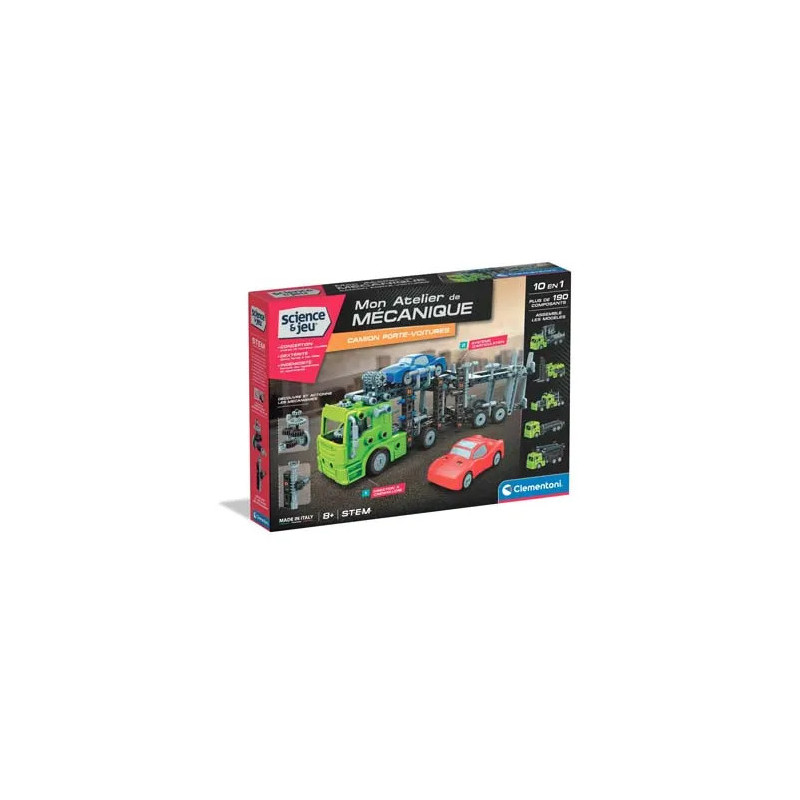 Clementoni Science et jeu Camion porte voitures