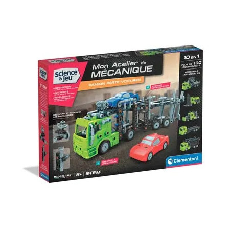 Clementoni Science et jeu Camion porte voitures