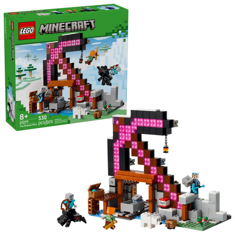 Lego Minecraft 21277 La mine en forme de pioche V29