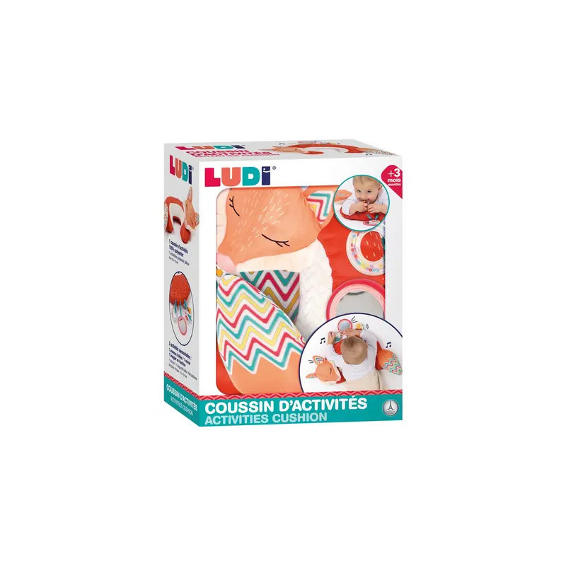 Ludi coussin activitées Renard