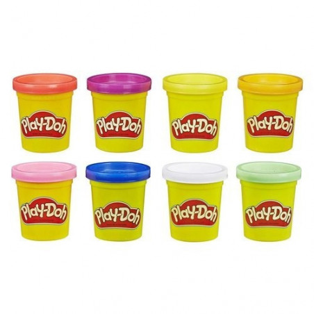 PLAY DOH PACK 8 ARC EN CIEL