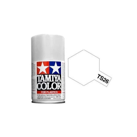 Bombe peinture tamiya ts26 blanc pur