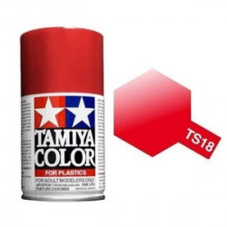 Bombe peinture Tamiya ts18 rouge metal