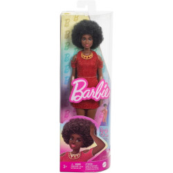 Barbie Fashion robe rouge noir