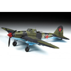 Zvezda 1 48 Soviet Two Seat Attack Aircraft IL 2