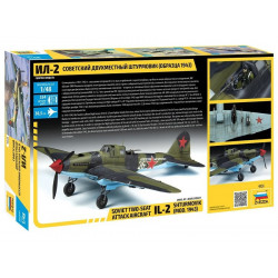 Zvezda 1 48 Soviet Two Seat Attack Aircraft IL 2