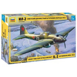Zvezda 1 48 Soviet Two Seat Attack Aircraft IL 2