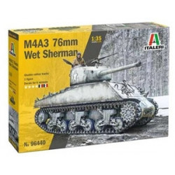 Italeri 1 35 Char Sherman M4A3 76mm Wet