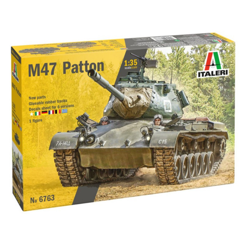 Italeri 1 35 Char M47 Patton 6 versions