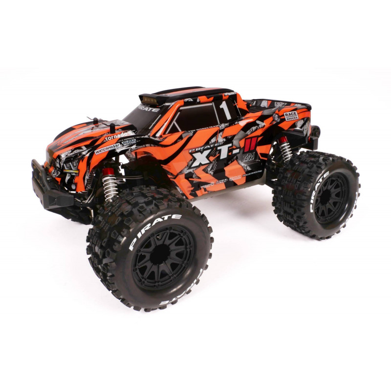 T2m Pirate 4x4 Xt II Monster RTR Brushless avec Aq Ch T2m Pirate 4x4 Xt II Monster RTR Brushless avec Aq Ch