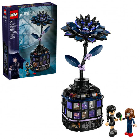 Lego Mercredi Dahlia noir