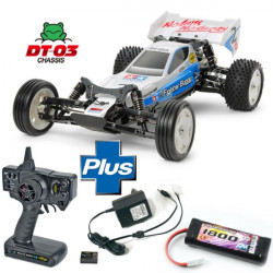 Tamiya Kit 1 10  Rc Neo Fighter 4x2 avec radio Aq et chargeur