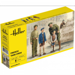 Heller 1 72 Personnage French Tank Crew