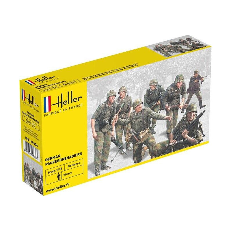 Heller 1 72 Personnage Allemand grenadiers