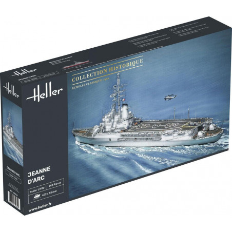 Heller Bateau Jeanna d'Arc 1 400 Collection Historique