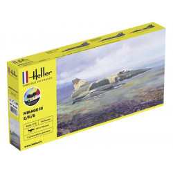 Starter kit Heller Mirage IIIE E R 5 1 72