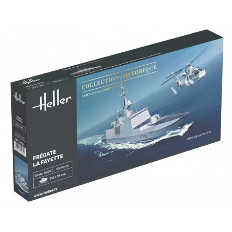 Heller Fregate Lafayette 1:400