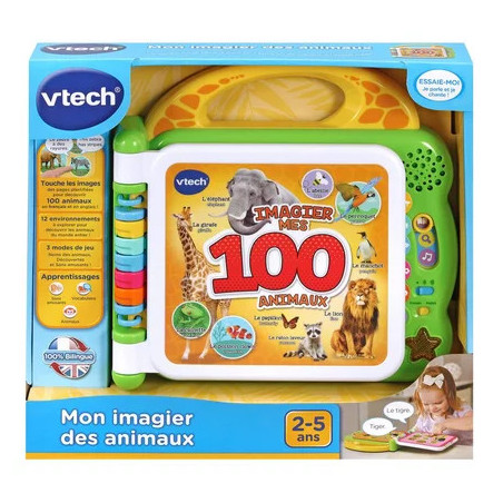 MON IMAGIER BILINGUE 100 ANIMAUX