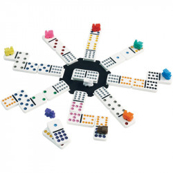 Boite de Dominos Train Mexicain