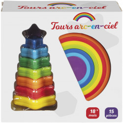 Tour à emplier Arc en Ciel
