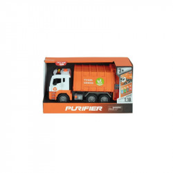 Camion poubelle sons et lumières 30 cm