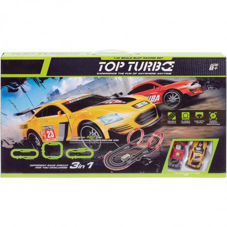 Circuit double looping 5m60 avec 2 voirtures