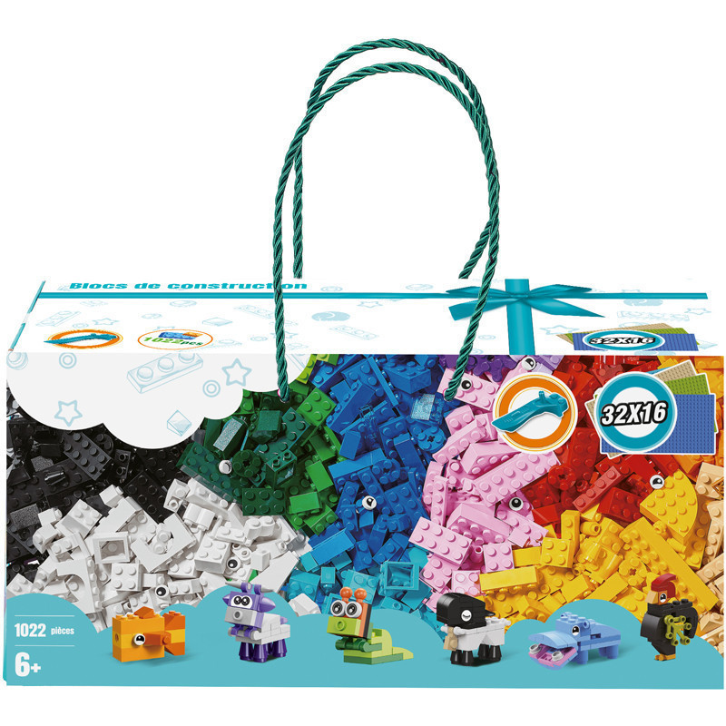 Coffret compatible lego 1022 briques
