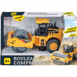 Rouleau compresseur 25cm sons et lumières