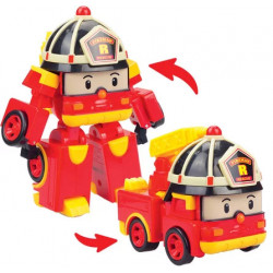 ROBOCAR VÉHICULE TRANSFORMABLE ROY Pompier