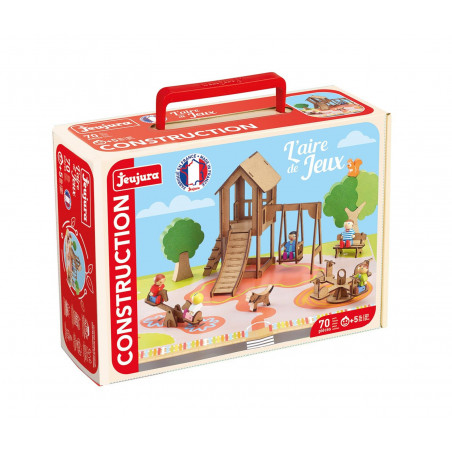 Jeujura Air de jeux bois 70 pieces