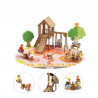 Jeujura Air de jeux bois 70 pieces