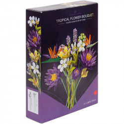 Briques compatibles fleurs bouquet