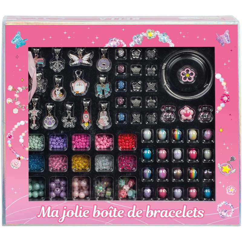 Coffret bracelets charmes de luxe