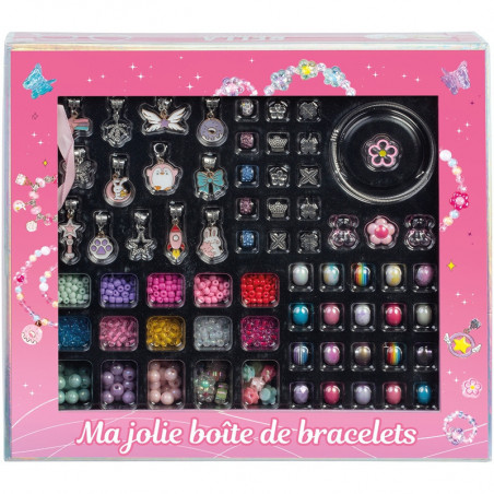 Coffret bracelets charmes de luxe