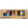 Train bois animal 32 cm