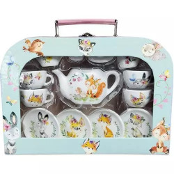 Dinette set valisette porcelaine