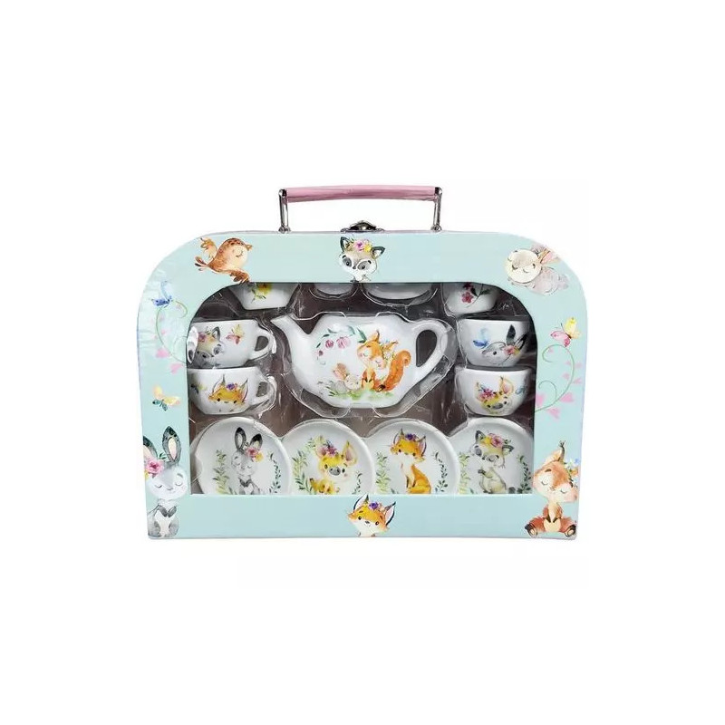 Dinette set valisette porcelaine