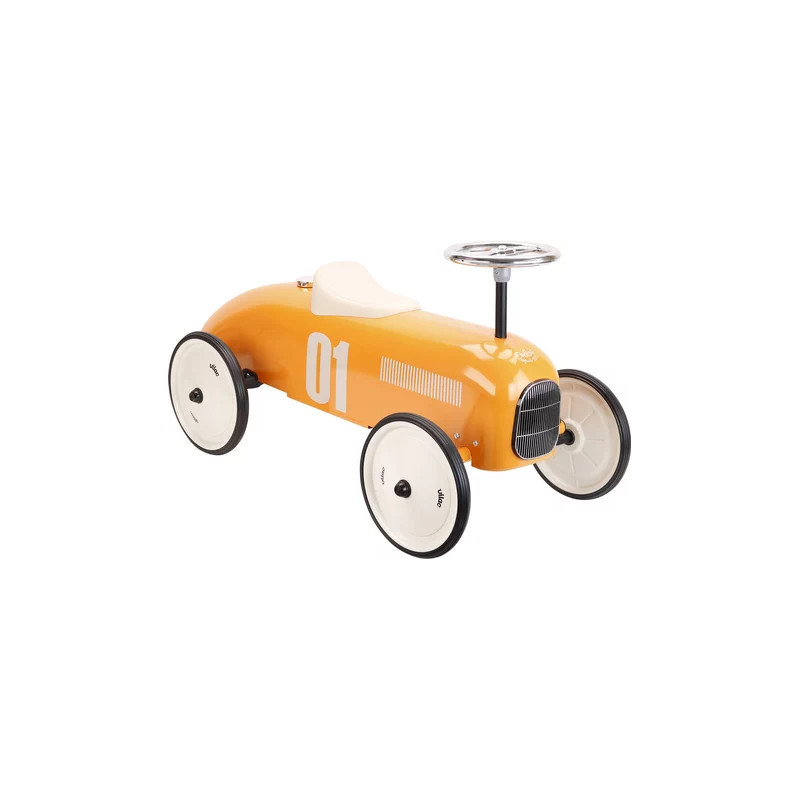 PORTEUR VOITURE VINTAGE ORANGE