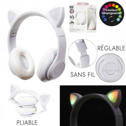 Casque Audio sans fil chat