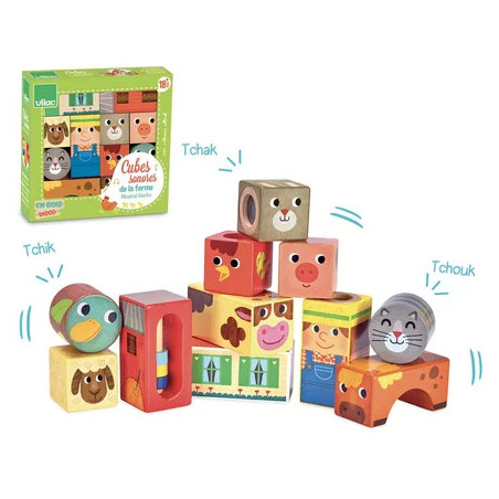CUBES SONORES DE LA FERME