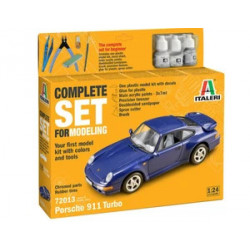Model Set Italeri 1 24 Porsche 911 avec accessoires